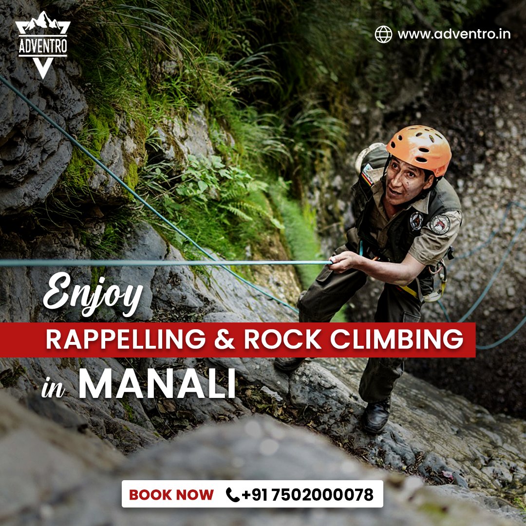 adventro_manali's tweet photo. Scaling cliffs and descending into adrenaline-filled adventures! Embracing the thrill of rappelling and rock climbing.

#manali #Adventro #AdventureSports #AdventureSportsinManali #AdventureSeeker #MountainMoments #NatureLover #MountainLover #MountainsCalling https://t.co/VZxgXPrgqX