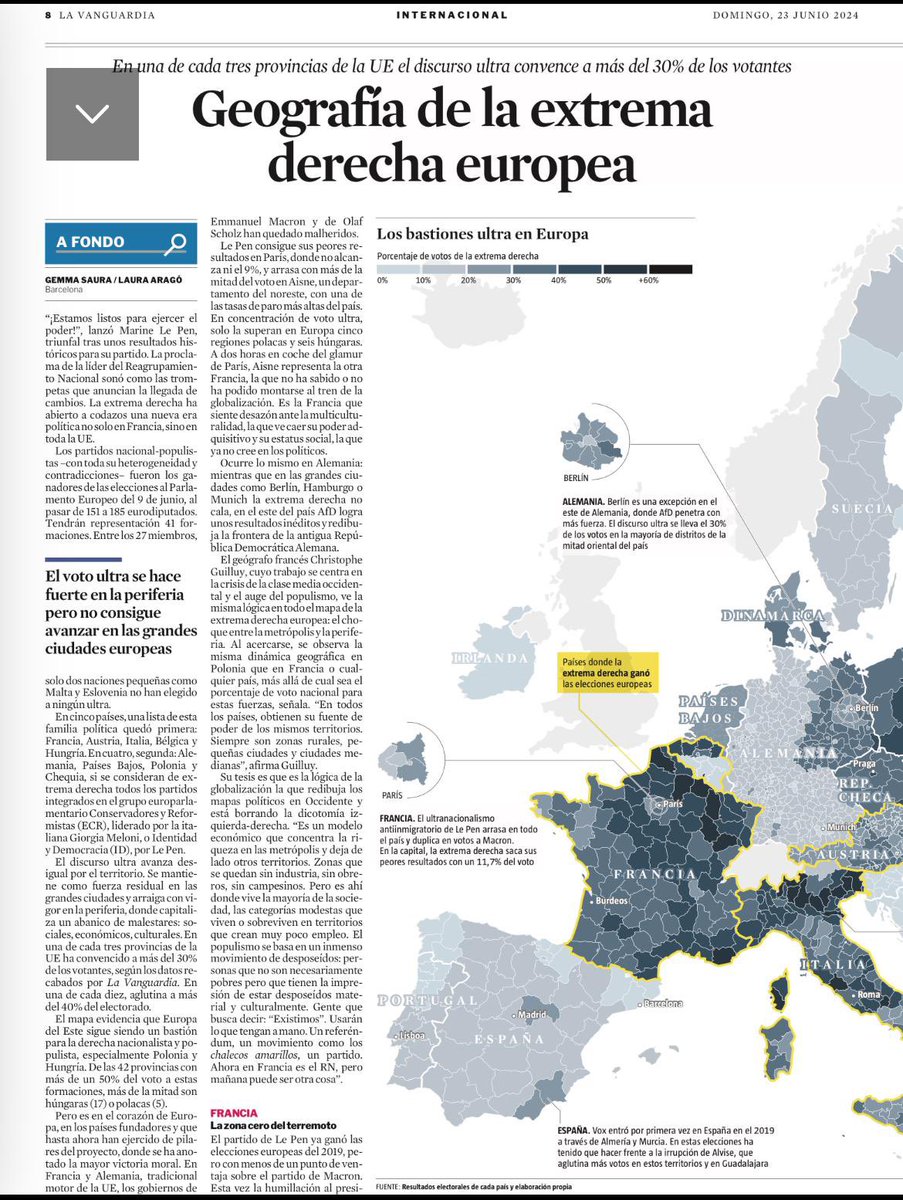 inmarcoarce's tweet photo. Felicidades a @LaVanguardia por destacar la importancia de la #geografía y los #mapas para explicar y comprender el mundo… https://t.co/oGGixCt66U