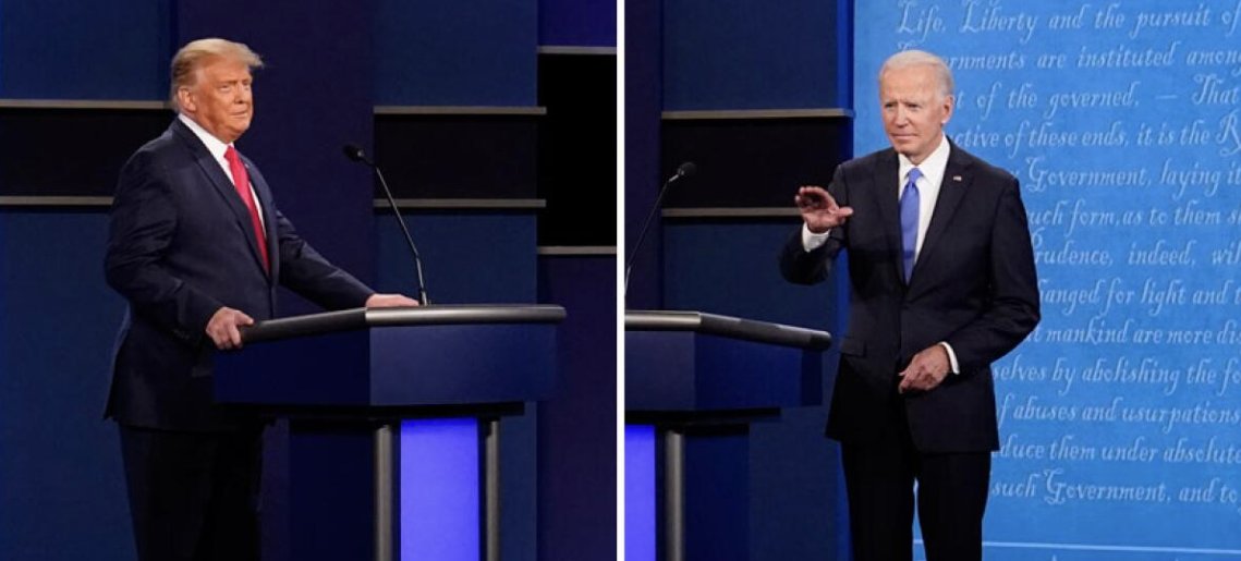 ElectionTime_'s tweet photo. NEW: Trump and Biden Agree to Mic Muting for First Debate.
Microphones will be muted throughout the debate except for the candidate whose turn it is to speak. Also, they will be given a pen, a pad of paper, and a bottle of water.
via CNN
#Trump2024 #Biden2024 #FirstDebate https://t.co/I0ixVwtVXX