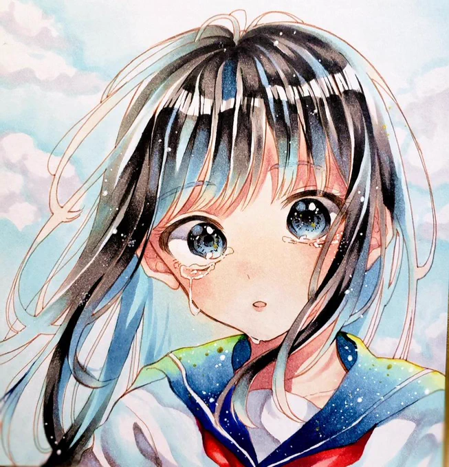 #これでフォロワーさん増えましたこの絵描いたのもう4年前なんだって 