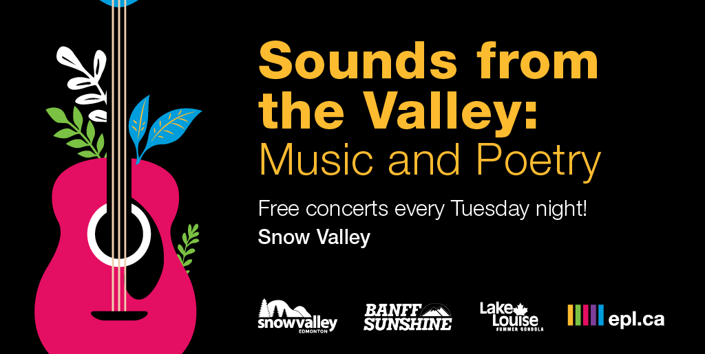 Your Tuesday nights just got better! 🎶 Join us at Snow Valley for free weekly concerts with Sounds from the Valley: Music and Poetry. Starting Tuesday, July 2 with <a href="/0Stellamusic/">0Stella</a>, Gavin Bradley, Domale Dube Keys, and Tamara Soltykevych: bit.ly/3KW55Xc