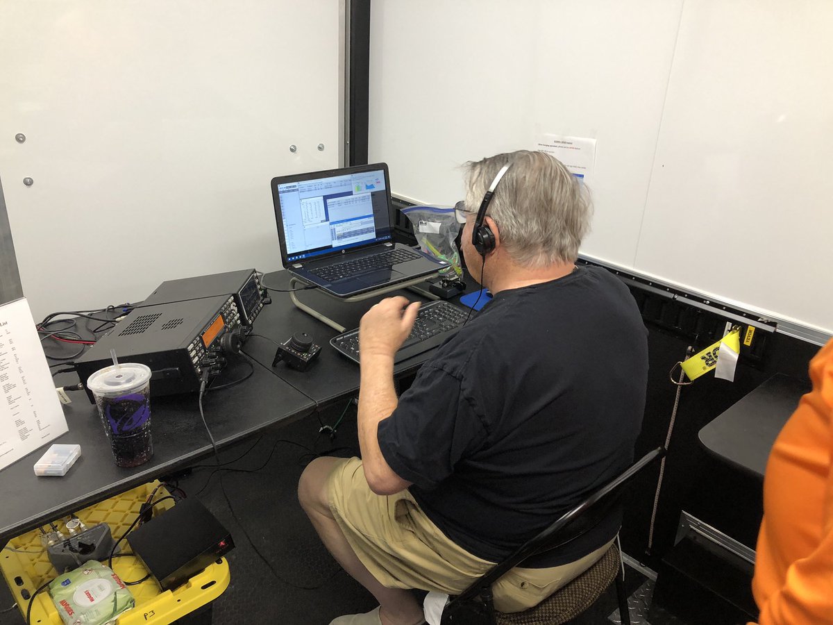 KC4WQ's tweet photo. #arrlfd #ky4ky  the early shift has shown up!! https://t.co/m6Ii2srzjf