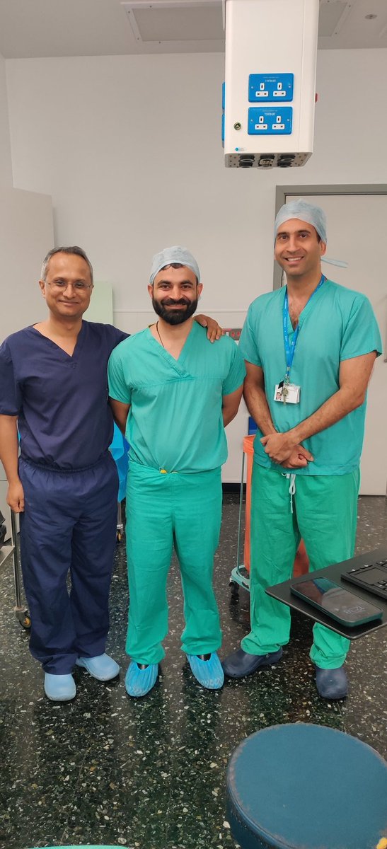 Gopal Sharma (@_jj_stent) on Twitter photo Spent 2 weeks observing HIFUs, Cryos and TPBs at <a href="/IP_London/">Imperial Prostate</a> under the mentorship of <a href="/LondonProstate1/">Hashim U. Ahmed</a> <a href="/TaimurShah/">Taimur Shah</a>. Courtesy of <a href="/Uroweb/">European Association of Urology (EAU)</a> EUSP Fellowship grant.
<a href="/johannboaz/">johann boaz</a> <a href="/DrGaganGautam/">Gagan Gautam</a> <a href="/DrP_Ahluwalia/">Dr Puneet Ahluwalia</a> <a href="/usioffice/">Urological Society of India 🇮🇳</a> Spent 2 weeks observing HIFUs, Cryos and TPBs at <a href="/IP_London/">Imperial Prostate</a> under the mentorship of <a href="/LondonProstate1/">Hashim U. Ahmed</a> <a href="/TaimurShah/">Taimur Shah</a>. Courtesy of <a href="/Uroweb/">European Association of Urology (EAU)</a> EUSP Fellowship grant.
<a href="/johannboaz/">johann boaz</a> <a href="/DrGaganGautam/">Gagan Gautam</a> <a href="/DrP_Ahluwalia/">Dr Puneet Ahluwalia</a> <a href="/usioffice/">Urological Society of India 🇮🇳</a>