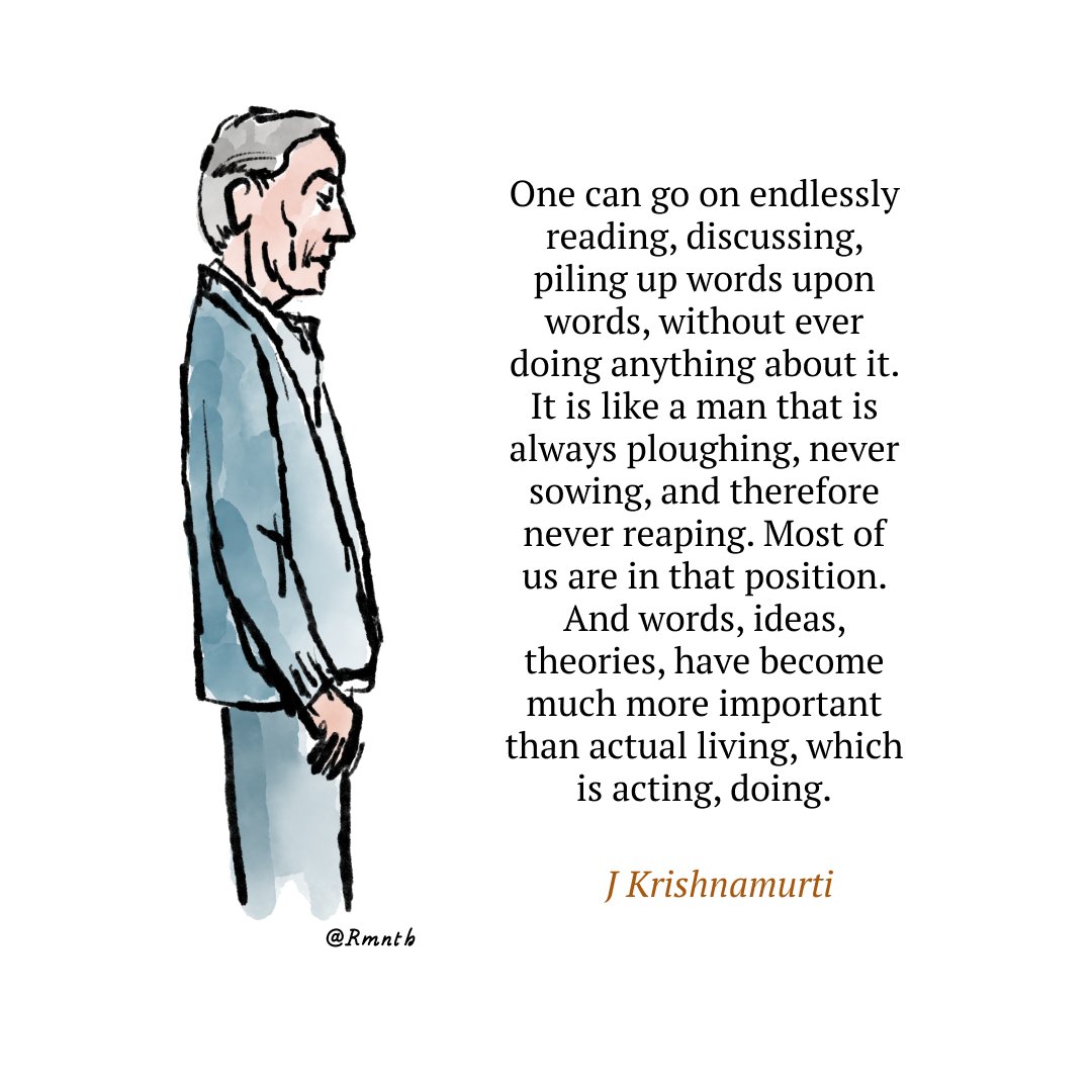 rmnth's tweet photo. Living is doing. 
J Krishnamurti 

Today's doodles https://t.co/nAPAXjL8ij