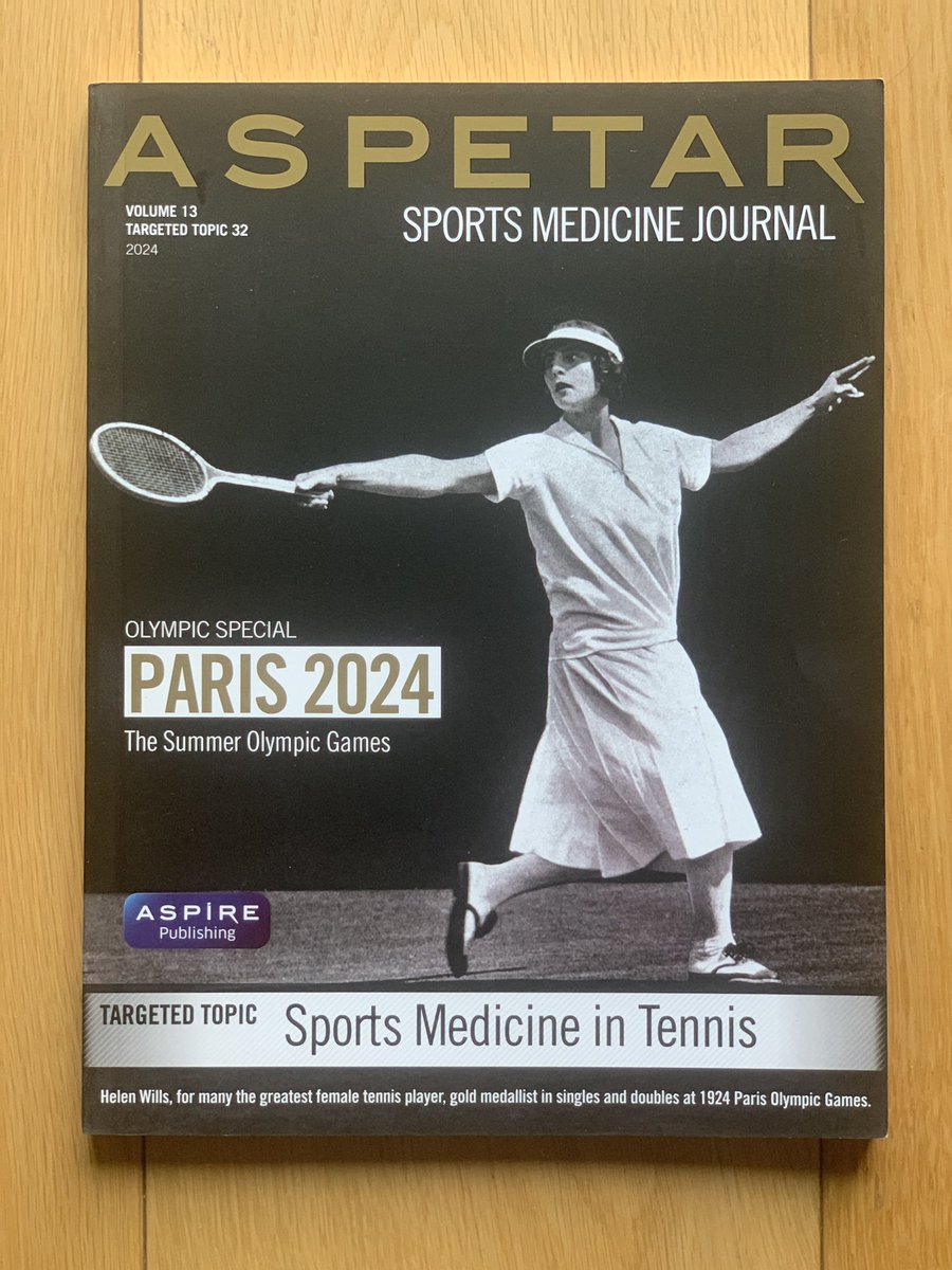 Milena Mirkovic (@physiomilly) on Twitter photo Proud to be the Guest Editor of <a href="/Aspetar/">Aspetar سبيتار</a> Journal’s Olympic Special Edition of ‘Sports Medicine in Tennis’.
Thanks to all the authors & special thanks to <a href="/Popovicnebojsa4/">Popovic Nebojsa</a> <a href="/AspetarJournal/">Aspetar Journal</a> <a href="/StankovicID/">Ivan Stankovic</a> @nasimo87 for making it happen!
Download a free copy👇
journal.aspetar.com/en/archive/vol… Proud to be the Guest Editor of <a href="/Aspetar/">Aspetar سبيتار</a> Journal’s Olympic Special Edition of ‘Sports Medicine in Tennis’.
Thanks to all the authors & special thanks to <a href="/Popovicnebojsa4/">Popovic Nebojsa</a> <a href="/AspetarJournal/">Aspetar Journal</a> <a href="/StankovicID/">Ivan Stankovic</a> @nasimo87 for making it happen!
Download a free copy👇
journal.aspetar.com/en/archive/vol…