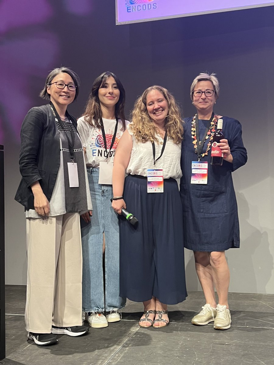 Thank you very much Tasia Asakawa from <a href="/FENSorg/">FENS</a> for this amazing talk 🙌 and Mihaela Vincze for all the support! #encods24 #fens24