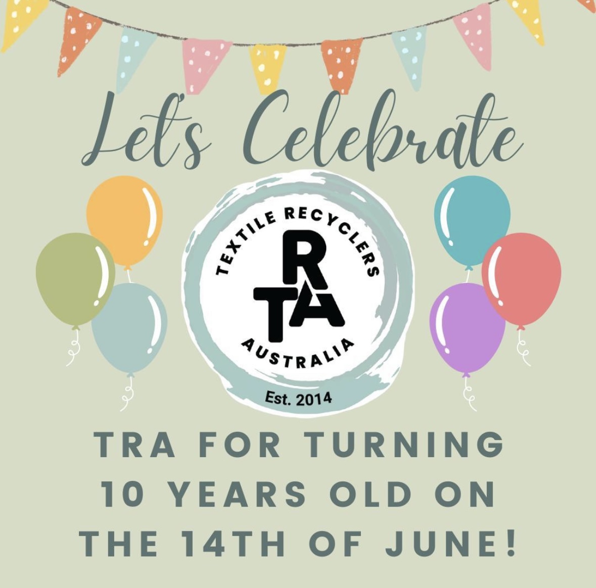 Celebrating 10 Amazing Years!
Marking a decade of innovation, sustainability, and growth for Textile Recyclers Australia Pty Ltd! We're incredibly proud of our journey and the impact we've made in reducing textile waste and promoting a greener future. #TextileRecycling