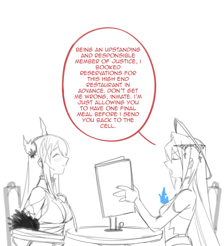 the perfect dat- capture plan
#RavenCrafts #BloodflameArt 