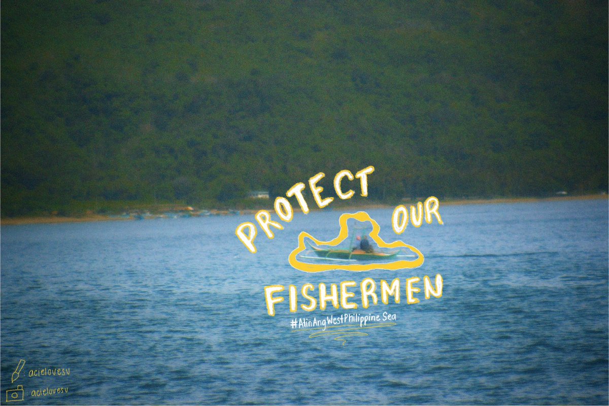 protect our water, fishermen, and natural resources! 

#AtinAngWestPhilippineSea
