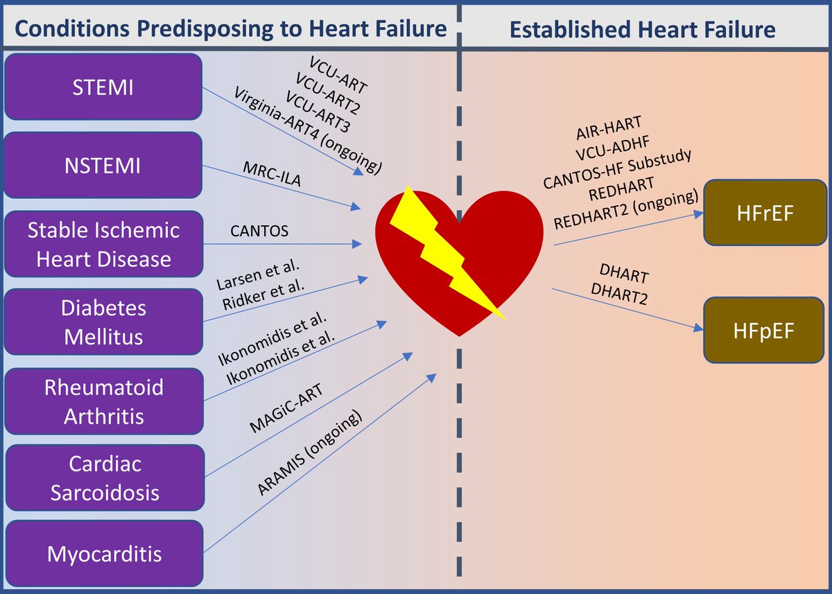 Journal of Cardiovascular Pharmacology (@jcvponline) on Twitter photo Interleukin-1 Blockers: A New Frontier in Heart Failure Treatment
#HeartFailure #Inflammation #Interleukin1 #JCVP_review_series
<a href="/CoryRTrankle/">Cory Trankle</a> <a href="/AbbateAntonio/">AntonioAbbate</a>
pubmed.ncbi.nlm.nih.gov/37815298
Reviewing the role of IL-1 in heart failure and data on IL-1 blockers as potential treatments Interleukin-1 Blockers: A New Frontier in Heart Failure Treatment
#HeartFailure #Inflammation #Interleukin1 #JCVP_review_series
<a href="/CoryRTrankle/">Cory Trankle</a> <a href="/AbbateAntonio/">AntonioAbbate</a>
pubmed.ncbi.nlm.nih.gov/37815298
Reviewing the role of IL-1 in heart failure and data on IL-1 blockers as potential treatments
