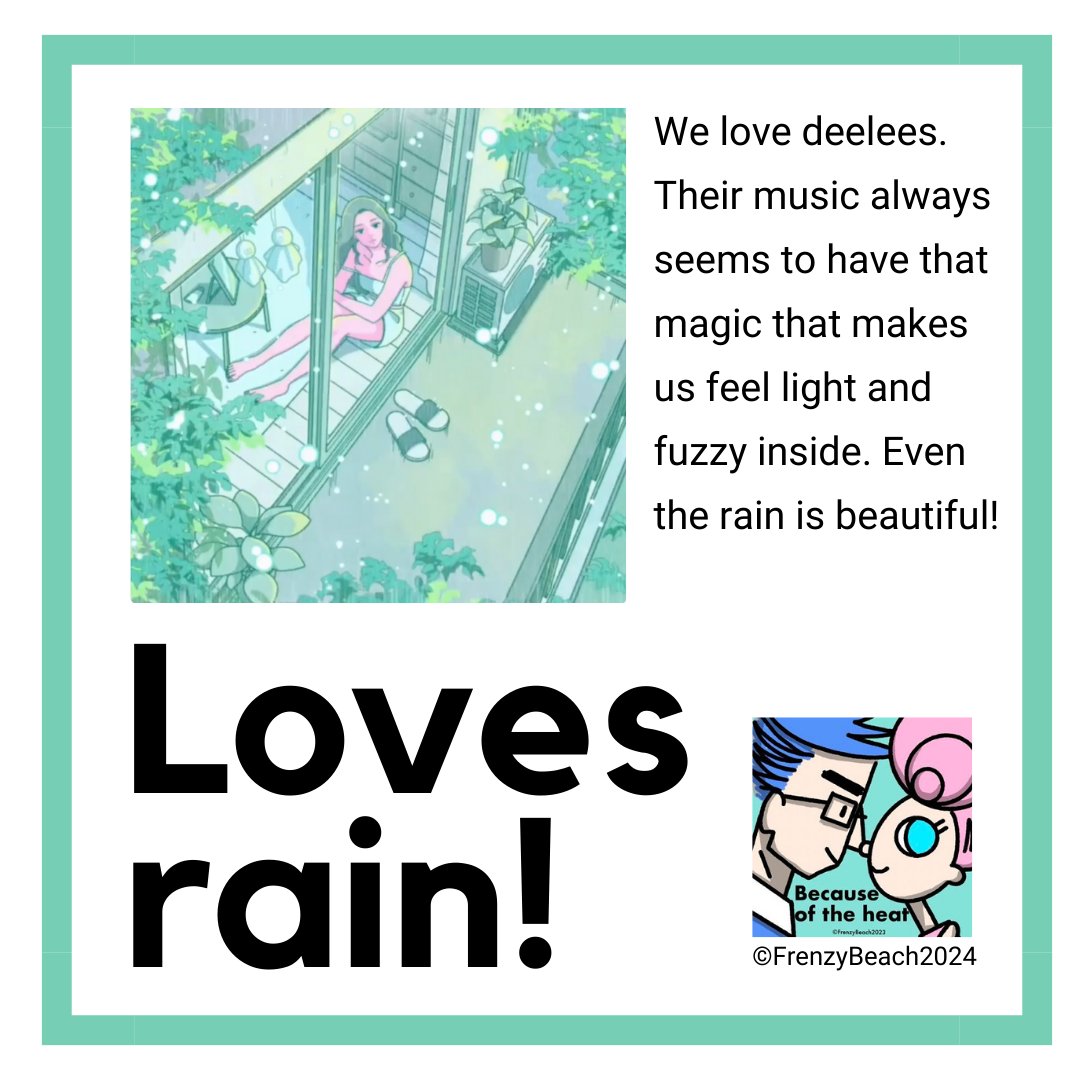 雨だってルンルン🎶☔️
アコギしっとりVer.素敵な特典☔️嬉しすぎ😍