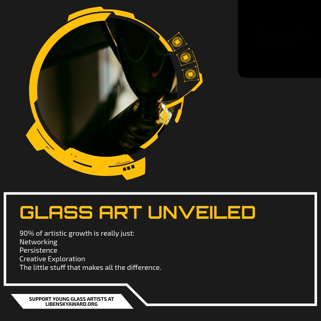 veselymarek's tweet photo. Diving into the Stanislav Libenský Award, we see it's not just about the stunning glass pieces. 🌟 It's about the journey young artists take, from crafting their skills to shining on a global stage. 🌍 Networking with peers and mentors, staying persistent in your art, and https://t.co/lUB9KgZTPs
