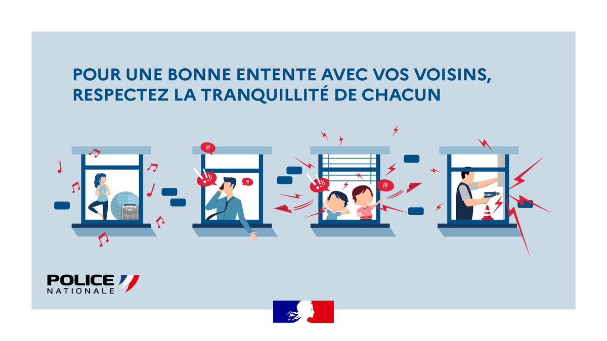 PoliceNat_22's tweet photo. #DimancheTranquille |
Vous voulez profiter de ce dimanche pour tondre la pelouse, faire quelques travaux ou recevoir des amis ? 
Pensez à vos voisins qui ont aussi envie de profiter de leur journée ! 
Respecter la tranquillité des autres, c’est s’assurer qu’on respecte la vôtre https://t.co/9tuUwXmrsm