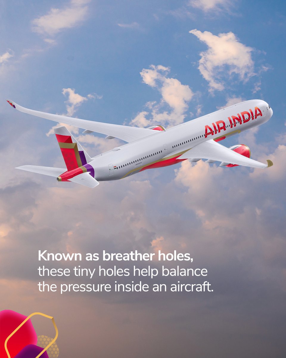 That tiny hole in the aircraft windows serves an important purpose. Learn what it is in our latest post!

#FlyAI #AirIndia #AIFleetDiaries #window