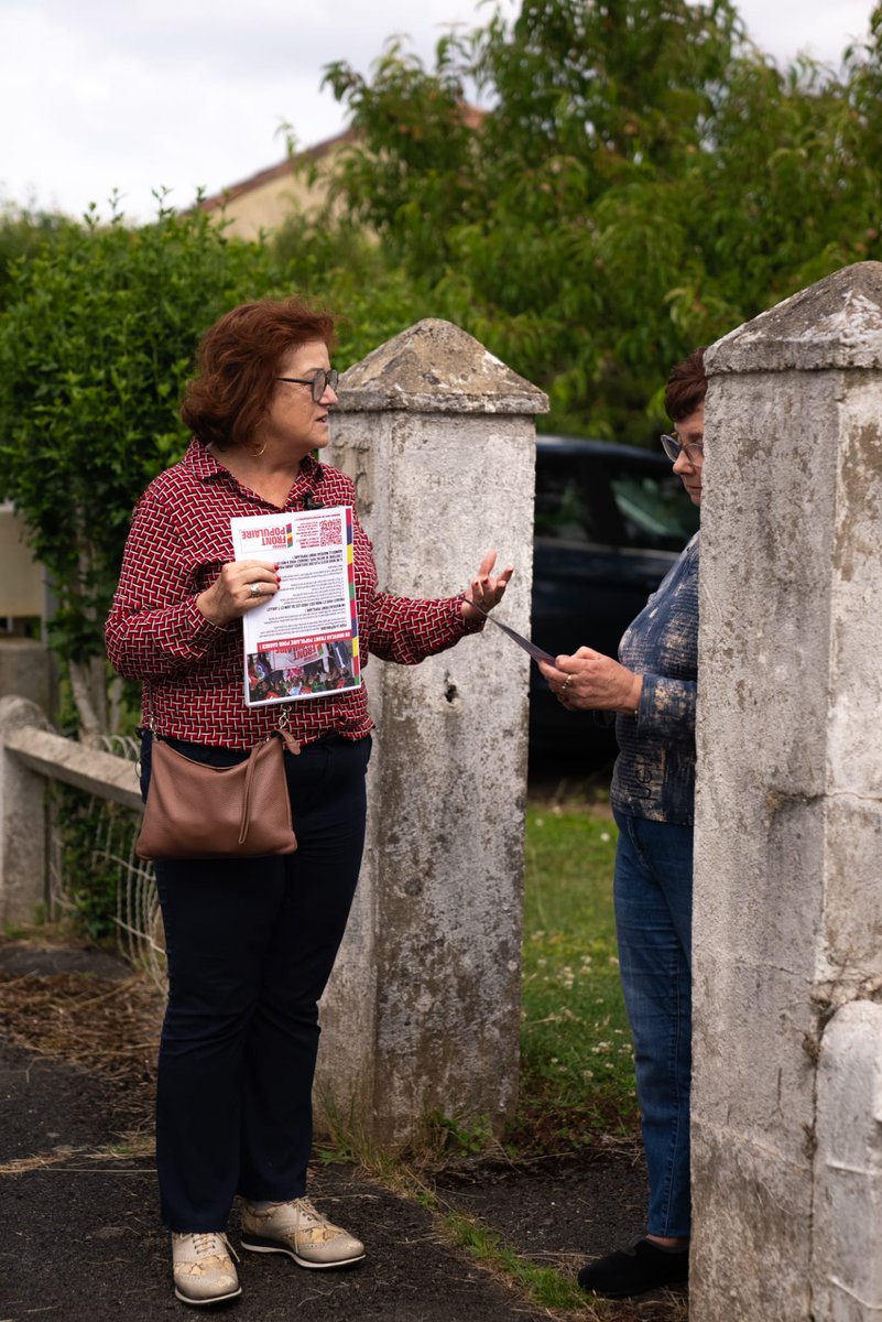 La campagne s'intensifie ds les communes de la #circo7901
👉Dialogue avec les citoyens des #DeuxSèvres,  
👉Unitairement à gauche un vote d’espoir :  
Le #NouveauFrontPopulaire
🙏aux combattantes &amp; aux combattants qui s’engagent sur le territoire, sans qui rien ne serait possible