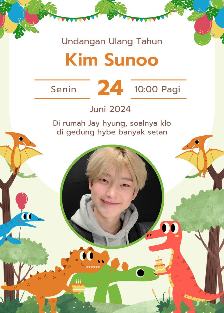 -en kakak-kakak dan abang-abang jangan lupa dateng yaaaa 🥳🥳🥳🥳🥳