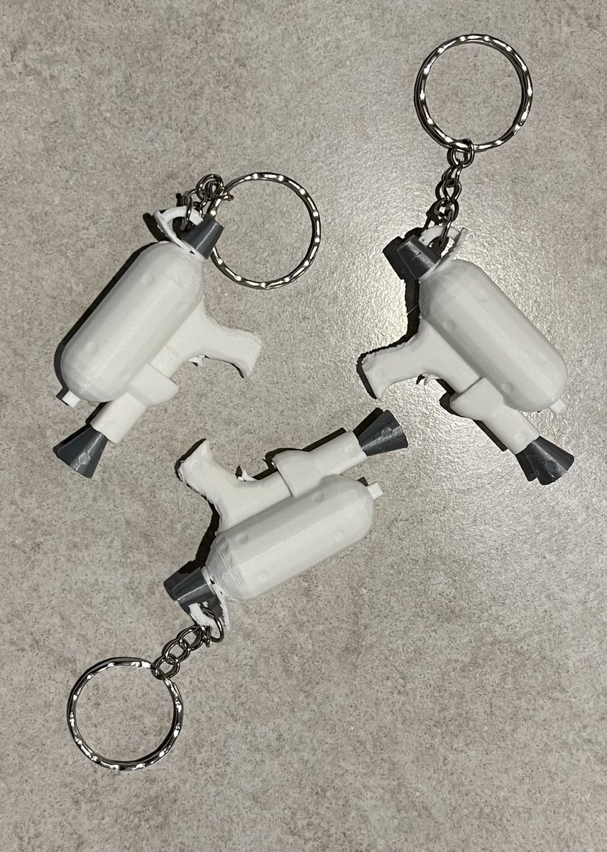 Order Shot Replica keychains came out surprisingly well, so they're going straight onto my store! 😋😋