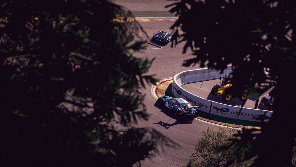 Less than six hours to go at Spa-Francorchamps. P8 for the 🦓

#BSCOMPETITION | #SimRacing | <a href="/AC_assettocorsa/">Assetto Corsa</a>