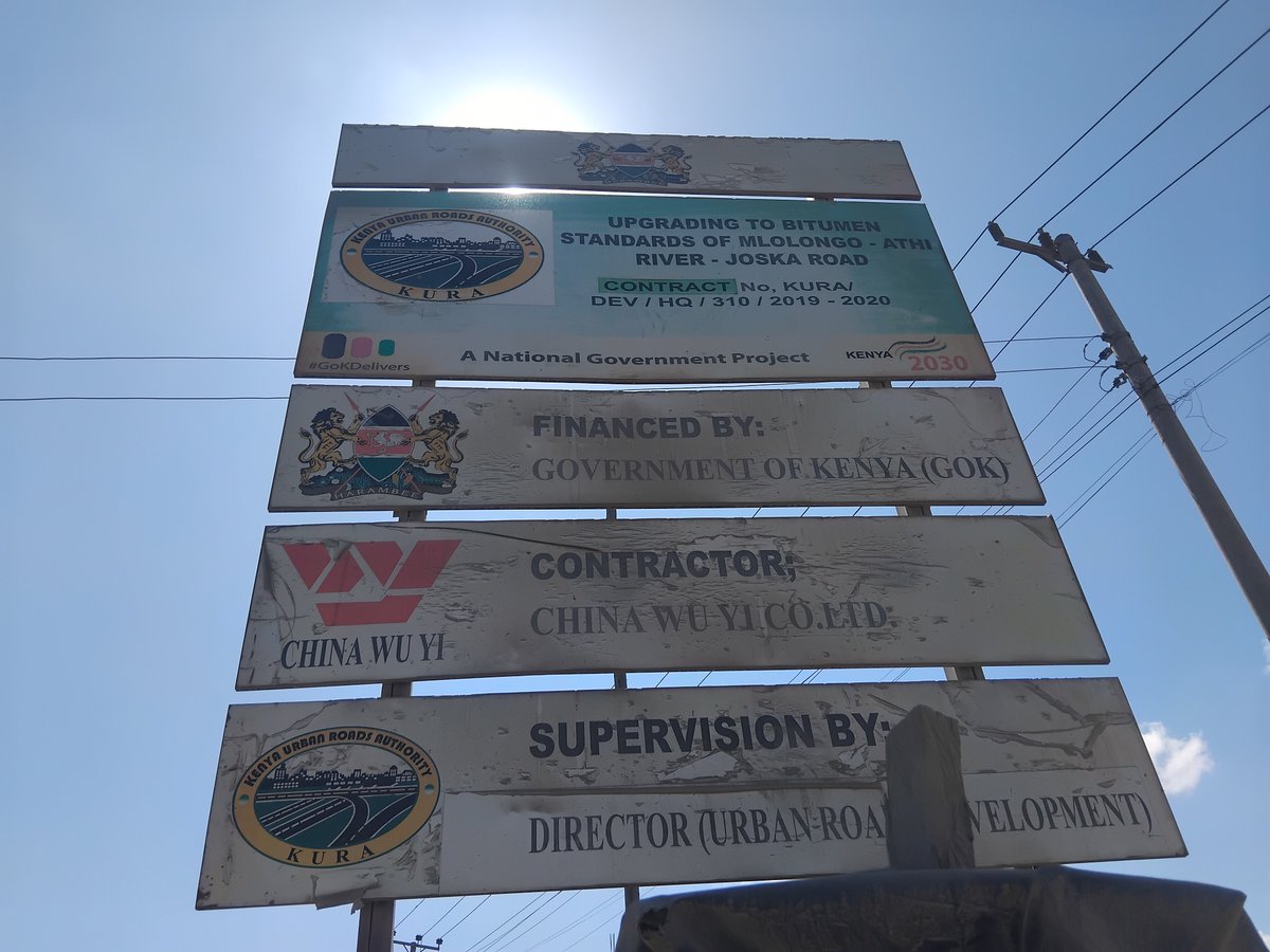 <a href="/KURAroads/">Kenya Urban Roads Authority (KURA)</a> <a href="/hon_Makau/">Hon. Patrick Makau ,CBS MP.</a> <a href="/Wavinya_Ndeti/">Wavinya Ndeti Oduwole, EGH</a> @ . Why is Mehta Road in Katani, Mavoko Constituency, Machakos County still incomplete 5 years after a 15km segmennted road was awarded for construction within katani? vital for accessinging raw materials expedite kura.#repairfinishkataniroads