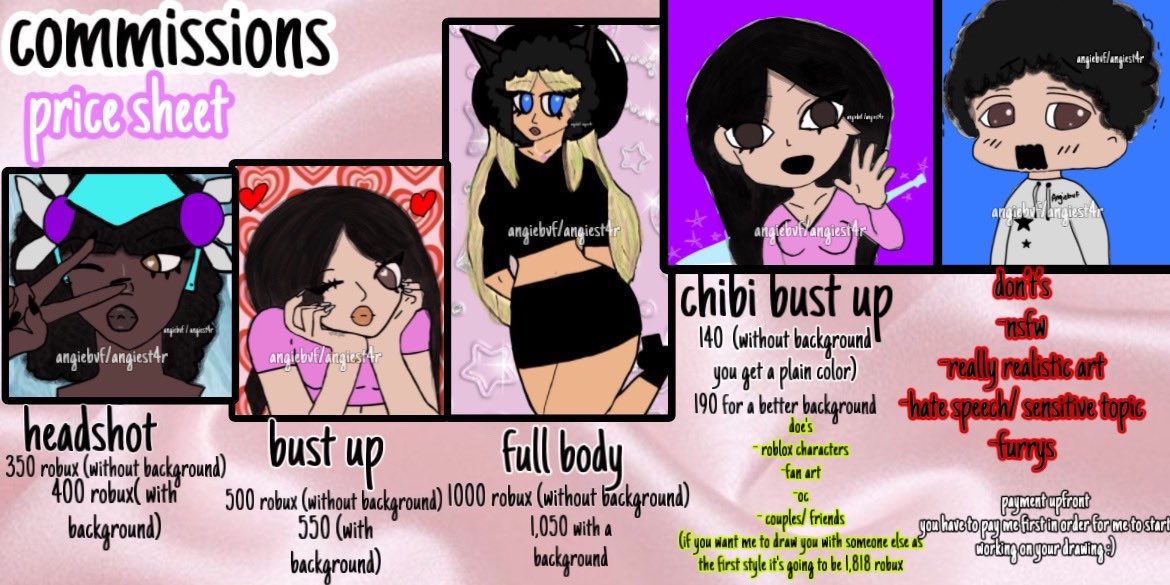 angie COMMISSIONS OPEN 0/4 tweet media