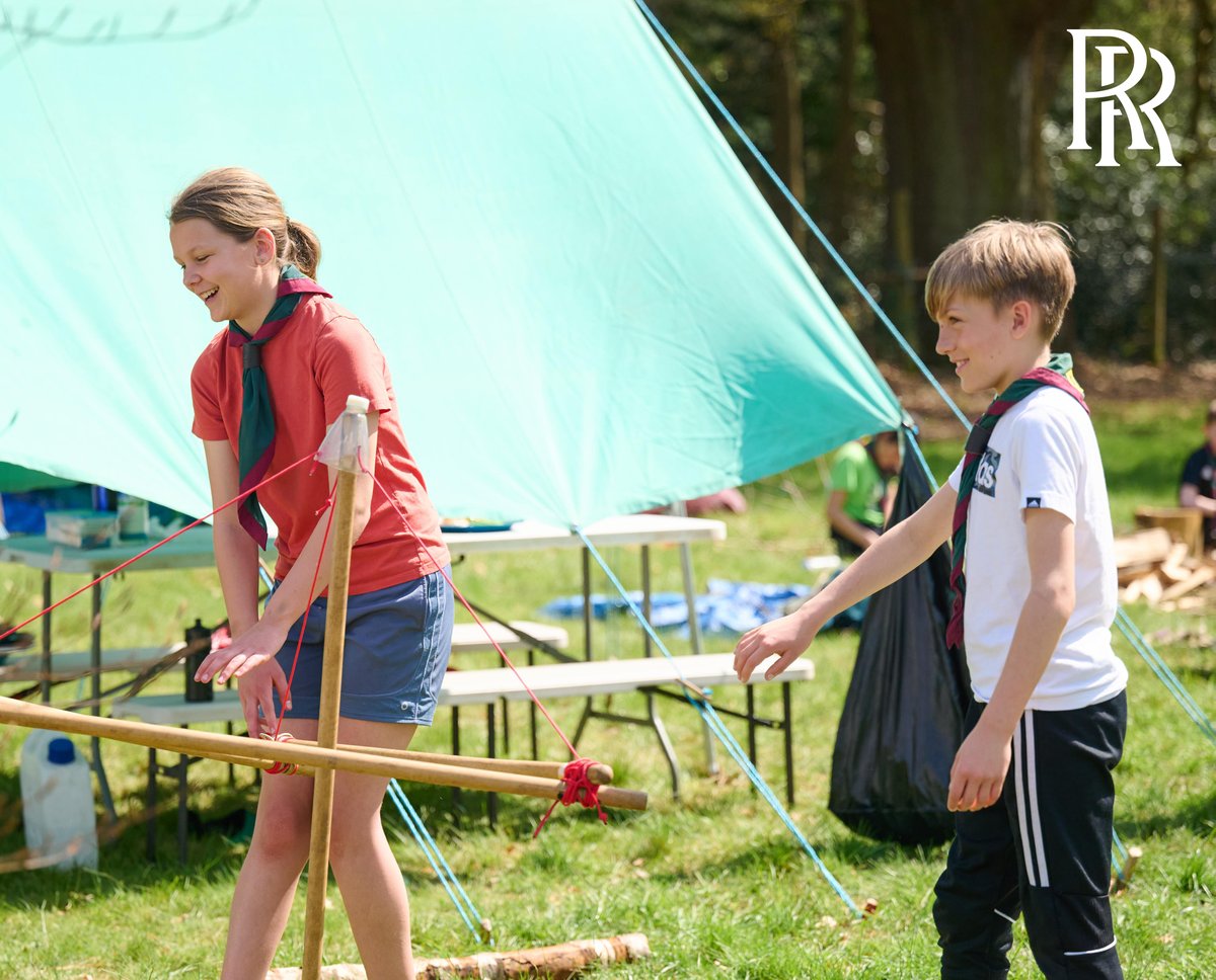 scouts's tweet image. We believe the skills needed for engineering should be learned by everyone! We’ve partnered with @RollsRoyce to inspire young people to develop their skills in STEM subjects. Find activities: bit.ly/3XzeTxz #DiversityInEngineering