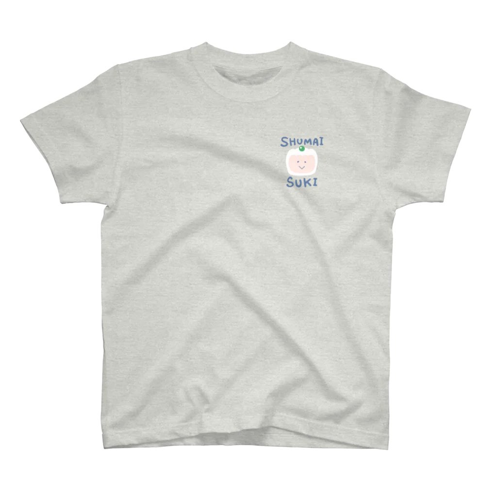 「しゅうまいも忘れないで!夏のしゅうまいもおいしいよ!しゅうまいTシャツも本日まで」|まずりんのイラスト