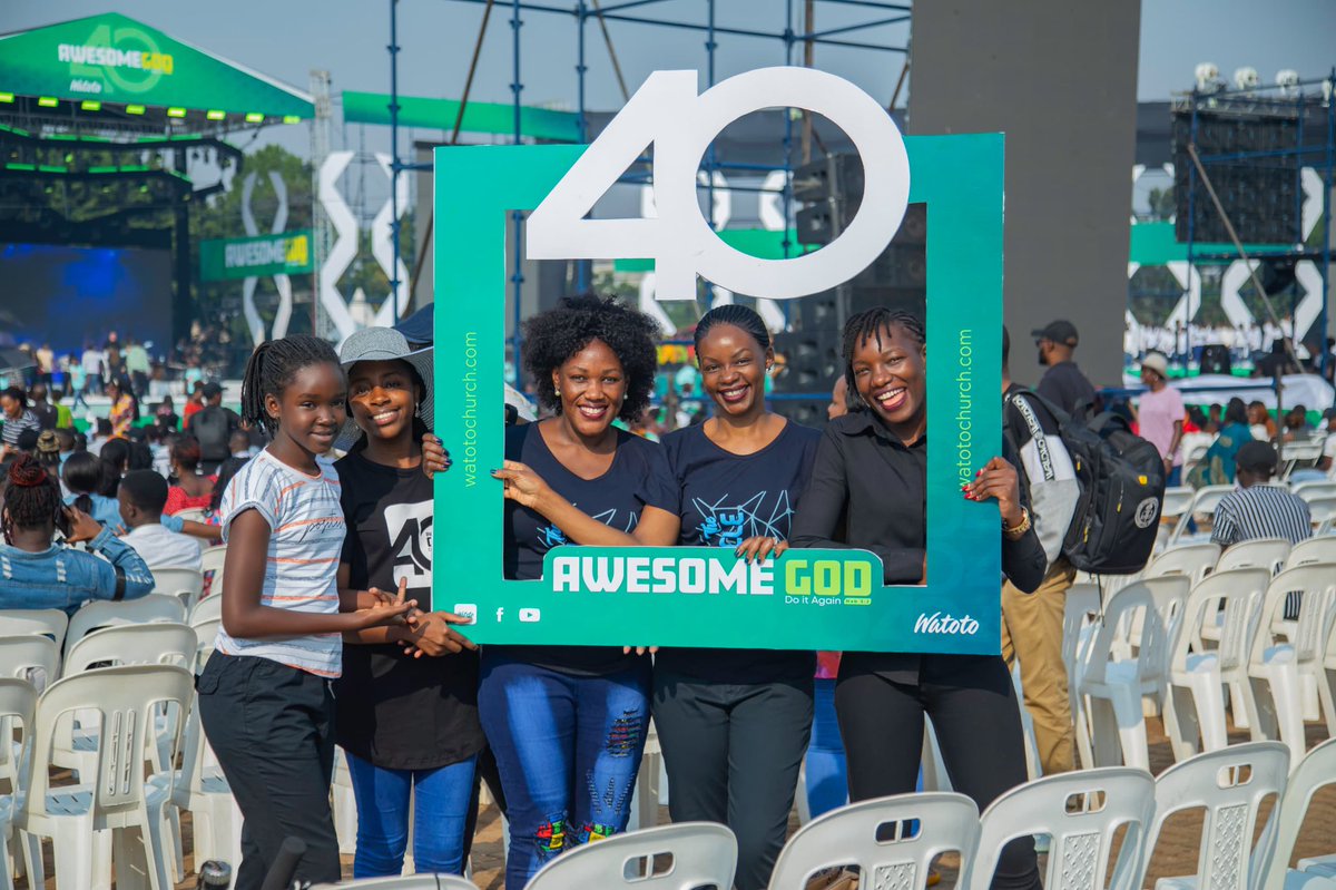 powerfmuganda's tweet image. Cell Members understood the assignment! 

#Watoto40 
#Big40