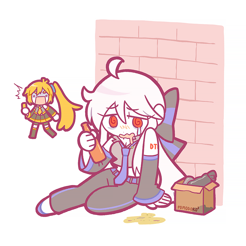 Haku needs a friend right now💦

#亞北ネル #弱音ハク