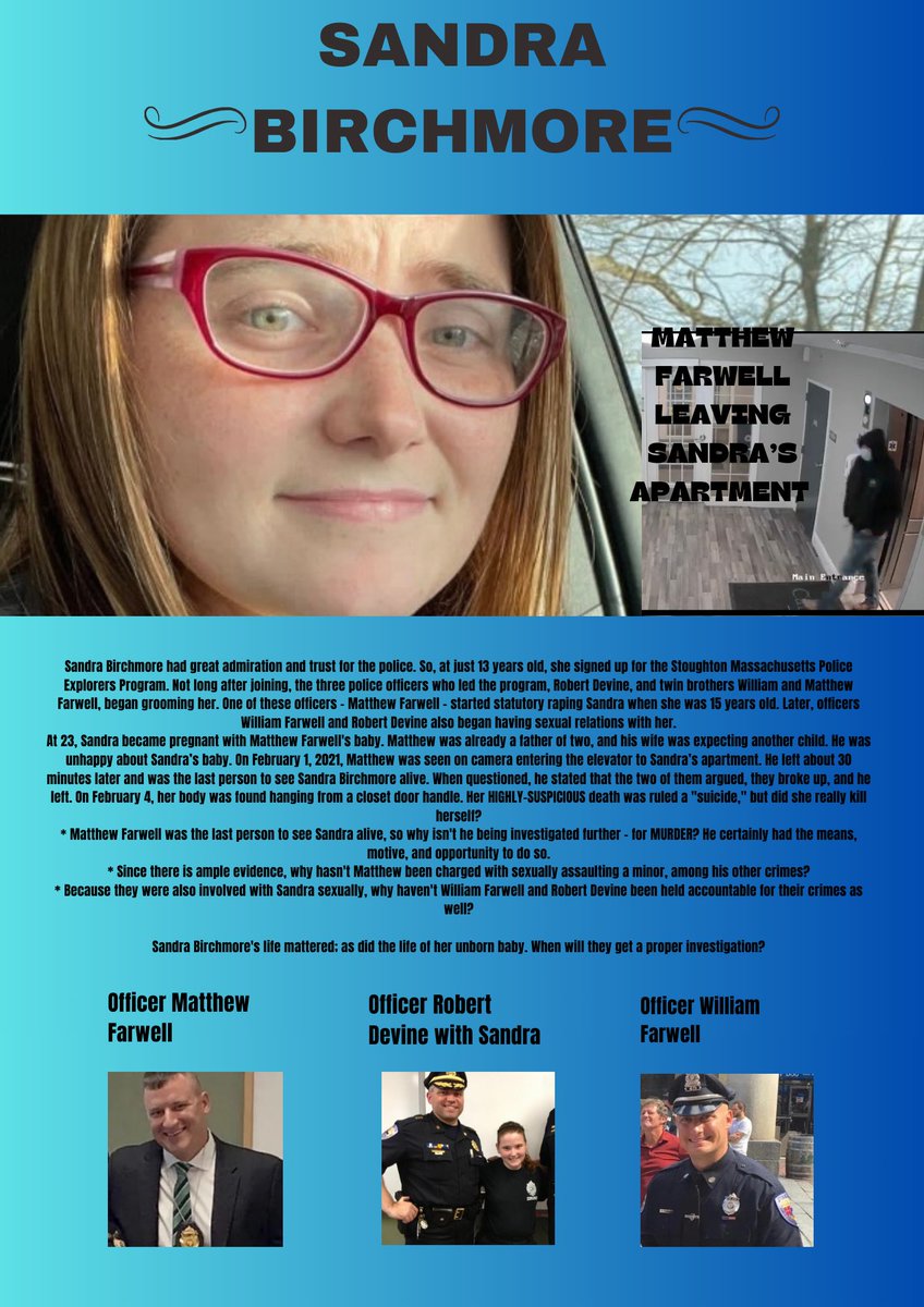 SandraBirchmore's tweet image. #justiceforsandrabirchmore #sandrabirchmore