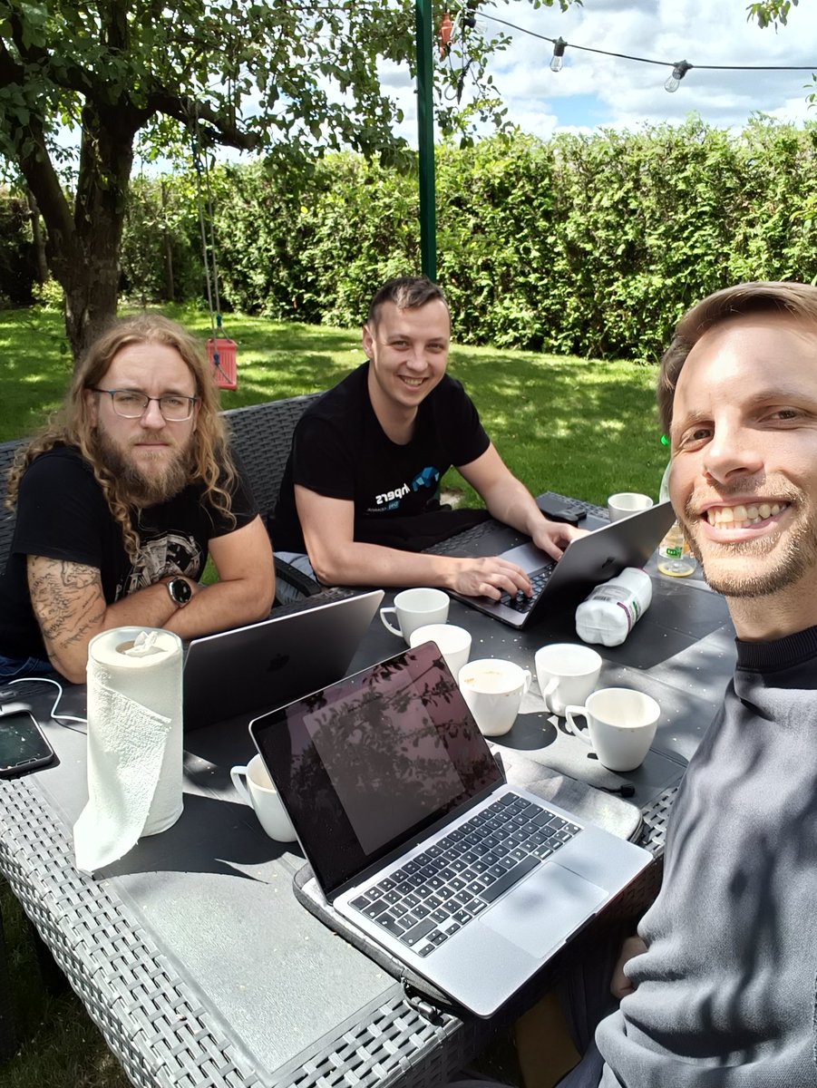 CommerceWeavers's tweet photo. Hello there from a country side somewhere in the middle of nowhere (Poland)!
We're having a two-day strategic board stay right after a successful #PHPersSummit.
It feels so good to totally change the context and our daily surroundings. :)
Cheers! https://t.co/gqC0Z2HJWB