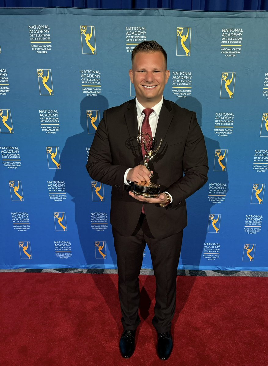 NickMinock's tweet image. I’m happy to share I won three Emmys last night, including one for Daily News Reporter! Thank you to my wife and family, God, our loyal viewers, my sources, my team at WJLA, and the judges!
More information on the Emmy wins:
🏆 Talent: Reporter - Daily News
⁃Stories that…