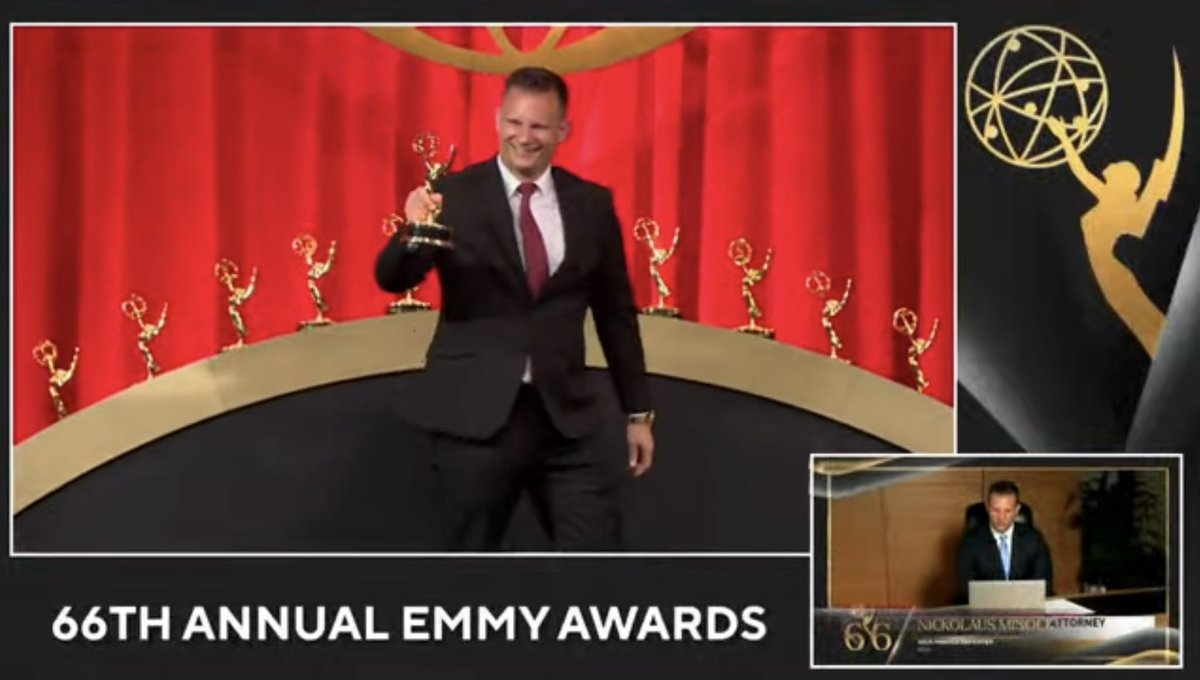 NickMinock's tweet image. I’m happy to share I won three Emmys last night, including one for Daily News Reporter! Thank you to my wife and family, God, our loyal viewers, my sources, my team at WJLA, and the judges!
More information on the Emmy wins:
🏆 Talent: Reporter - Daily News
⁃Stories that…