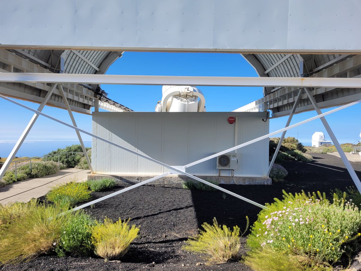 Open Doors Days at Teide Observatory! Speaking about the science to be done with <a href="/QuijoteCMB/">QuijoteCMB</a> within the #RadioForegroundsPlus project!