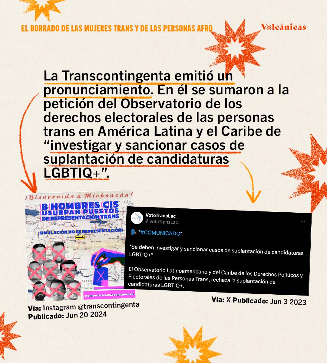 Volcánicas Periodismo Feminista tweet media