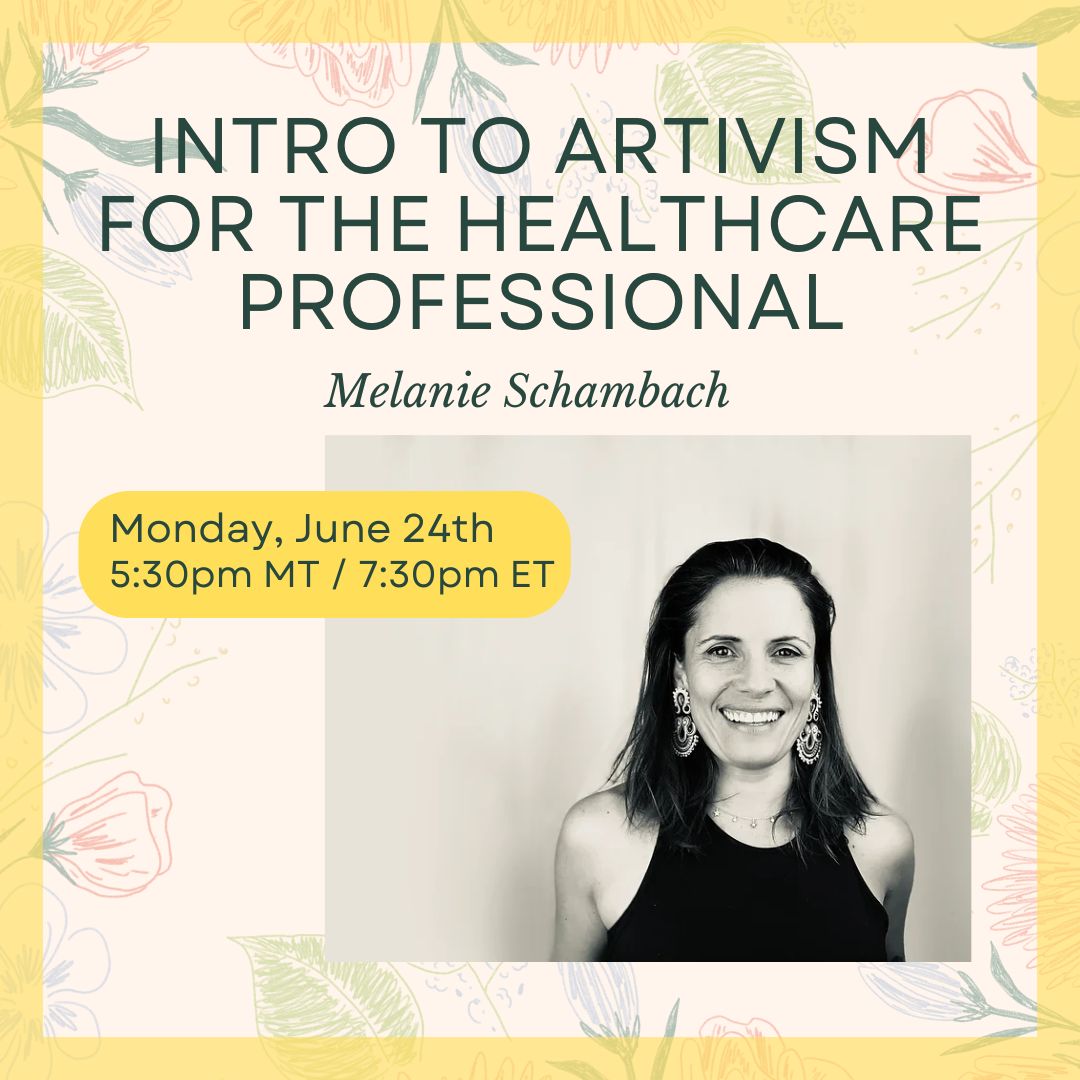 Our final speaker event is taking place tomorrow - this is one you won't want to miss!

Melanie will join us to share her experience working on projects reflecting queer patient experiences. They will then lead us through an interactive creation exercise. 

Link in bio!