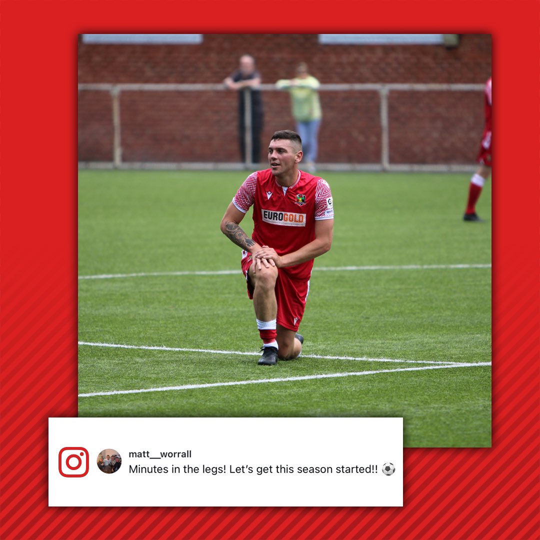 Gresford Athletic FC (@gresfordfc) on Twitter photo 🔋 | Getting those minutes in the tank! 👊
📱 <a href="/matthewworr95/">Matthew Worrall</a> 🔋 | Getting those minutes in the tank! 👊
📱 <a href="/matthewworr95/">Matthew Worrall</a>