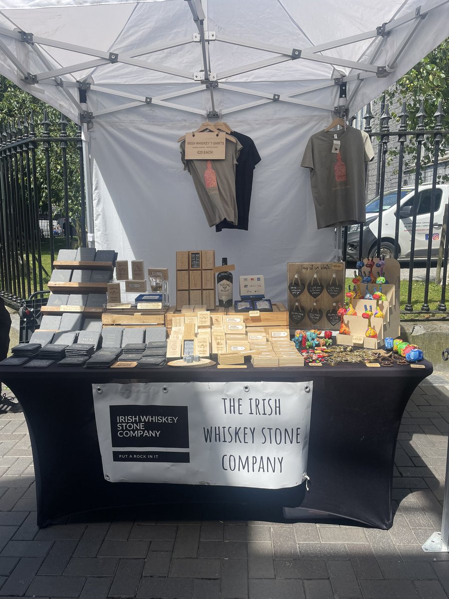 Lovely sunny day today at Galway Market