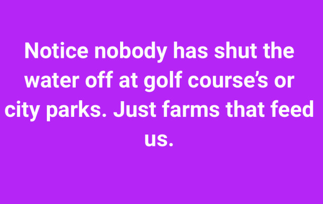 Communists always go after the food supply.
