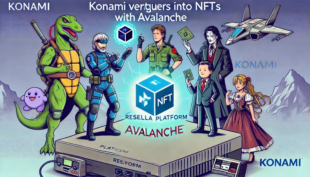 Soheil_SBabaei's tweet photo. #KonamiDigitalEntertainment—the #Japanese #gaming giant behind franchises like #MetalGearSolid, #SilentHill, and #Castlevania—announced Thursday that it will launch an #NFTplatform called #Resella on the #Avalanche blockchain.
#Konami #NFT #NFTs https://t.co/CXtWs8vuHi