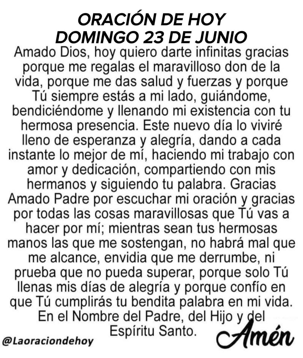 Oración De Hoy tweet media