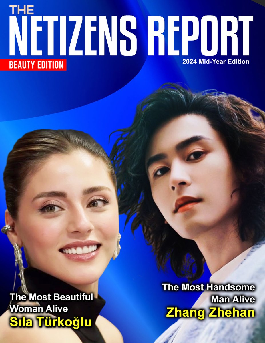 Magazine Cover: Zhang Zhehan And Sila Turkoglu As Most Beautiful Woman And Most Handsome Man Alive Respectively #mhma2024 

Purchase: magcloud.com/browse/issue/2…
