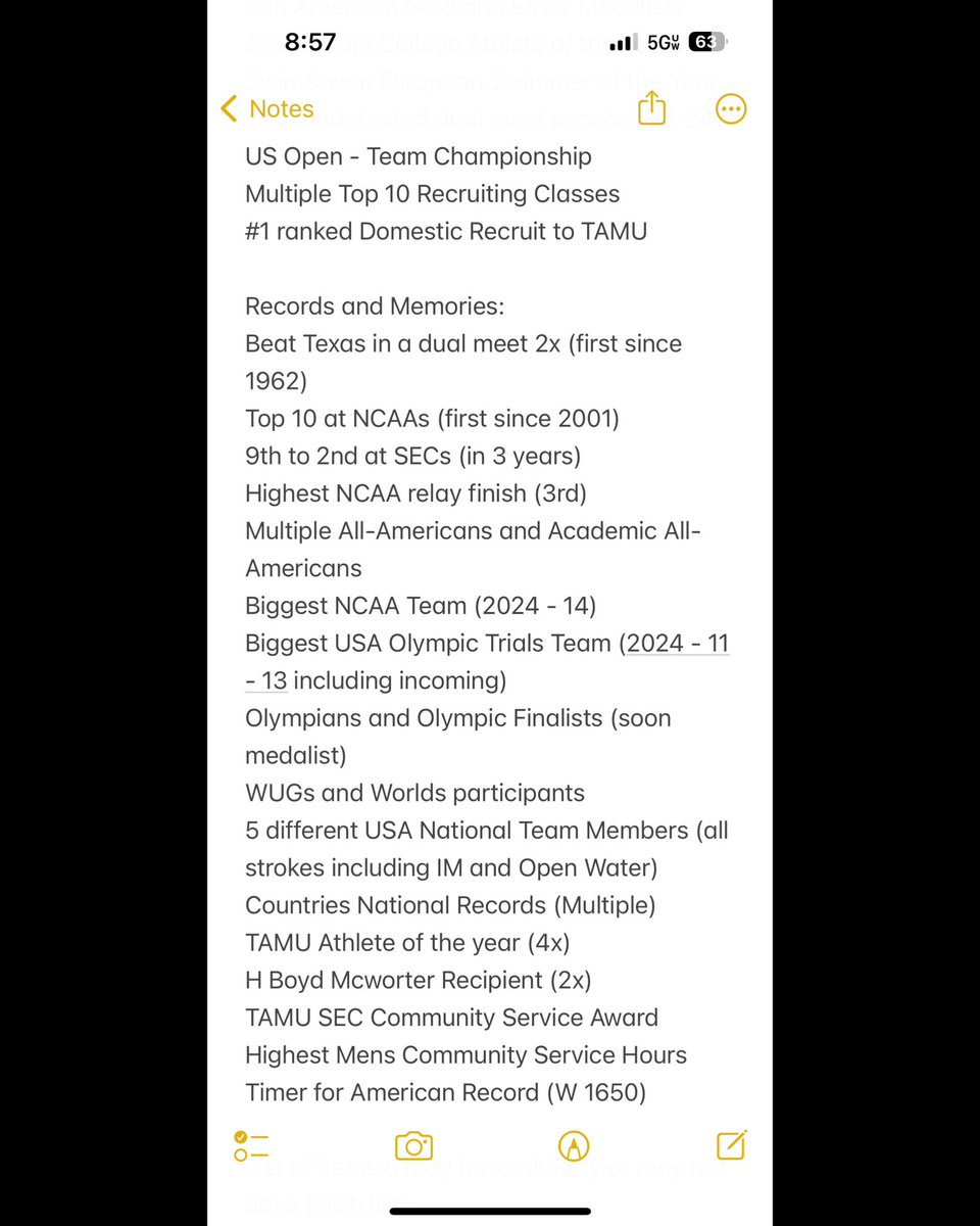 Dear 12thman,

What a ride it has been at TAMU‼️ This place will always hold a special place in my ❤️. Thank you for making such an incredible impact with my 🧑‍🧑‍🧒‍🧒 and me. Until we meet again…✌🏽
My Goal: Leave it better than you got it… I BELIEVE we did that ✅
❤️🤠🌹👍🏽