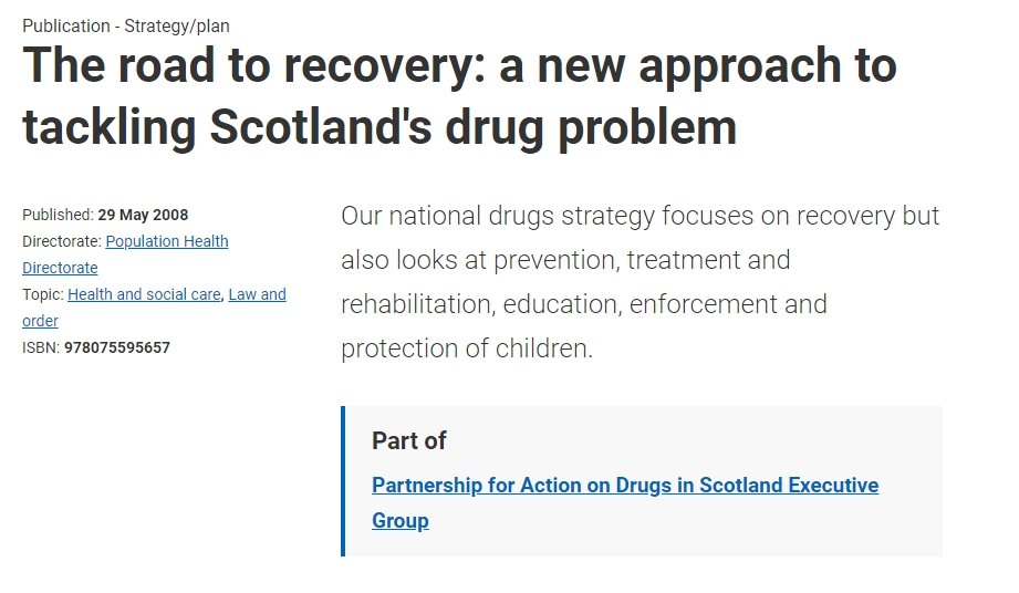 PeteKrykant_OPC's tweet image. Why do drug deaths increase every year across the UK?

Yale study finds risk of death INCREASED by 77% for abstinence treatments compared to NO treatment.
 news.yale.edu/2023/12/19/tre…

2008 ScotGov &amp;amp; 2010 UKGov abstinence driven drug strategies 👇