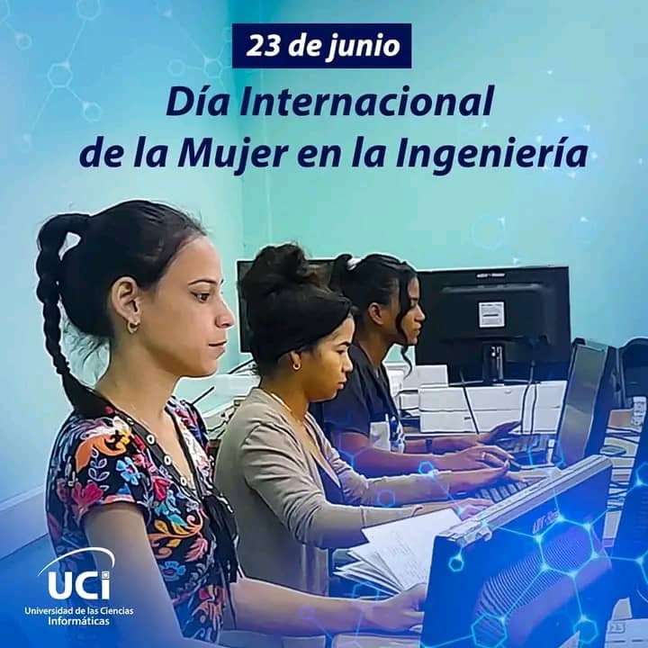 Muchas felicidades para las mujeres ingenieras de #Cuba 🇨🇺 y en especial a las que día a día laboran en el sistema <a href="/MINCOMCuba/">Ministerio de Comunicaciones Cuba</a>  #CubaPorLaTransformaciónDigital #DíaInternacionalDeLaMujerEnLaIngeniería