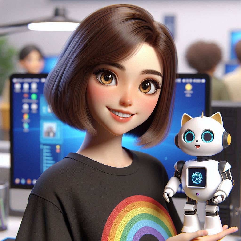 KristensMathSci's tweet photo. Just made an AI version of me using @MicrosoftEDU at #ISTELive https://t.co/qKMiLPJjgO