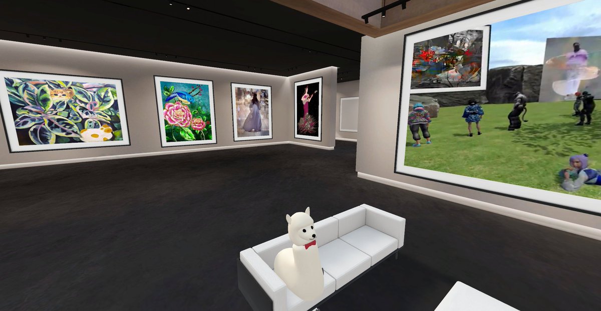 AL_san_JP's tweet photo. @visit_japan_web @VarvaraAlay @pinkyhootart @HappyDoji @takukamart @ynskirie @lindahollier @vadqcooper @nekoko_d @Natthaphorn_art @graphicurve @RBNeallaen @marodori_japan Thank you so much for having my #𝙰𝚕𝚜𝚊𝚗art in the Meta Garden Museum🦙☺️ https://t.co/znq4Goej5N