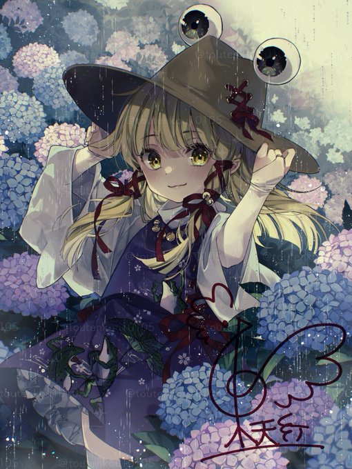 【東方】イラスト色紙【洩矢諏訪子】 洩矢諏訪子☆東方Project色紙直筆イラスト - ちきたま商店 - BOOTH
