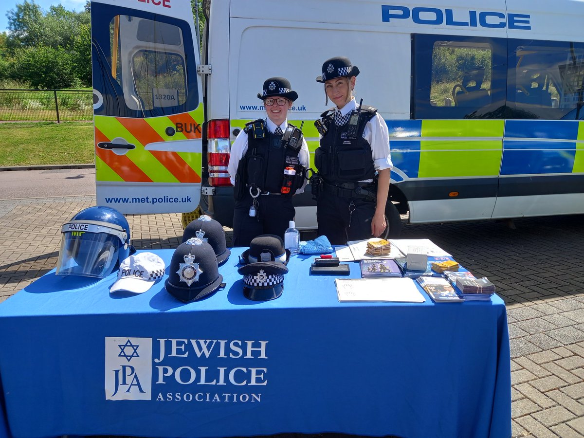 Jewish Police Association (@jewishpoliceas) on Twitter photo Really great to be at the <a href="/maccabigb/">Maccabi GB</a> community fun run with the <a href="/MPSBarnet/">Barnet MPS | North West BCU</a> SNT. If you'd like to find out more about what it's like working in the Police, come and find us!
<a href="/MGBCFR/">MGBCommunityFunRun</a> Really great to be at the <a href="/maccabigb/">Maccabi GB</a> community fun run with the <a href="/MPSBarnet/">Barnet MPS | North West BCU</a> SNT. If you'd like to find out more about what it's like working in the Police, come and find us!
<a href="/MGBCFR/">MGBCommunityFunRun</a>