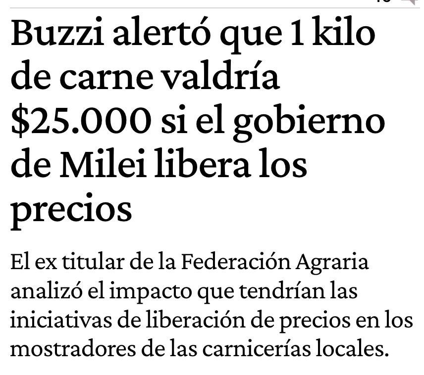 PregoneroL's tweet photo. ¿Se acuerdan del asado a $ 25.000 el kg si ganaba Milei?  Está a $ 4.000 con todo liberado. https://t.co/guzSnJFVxl