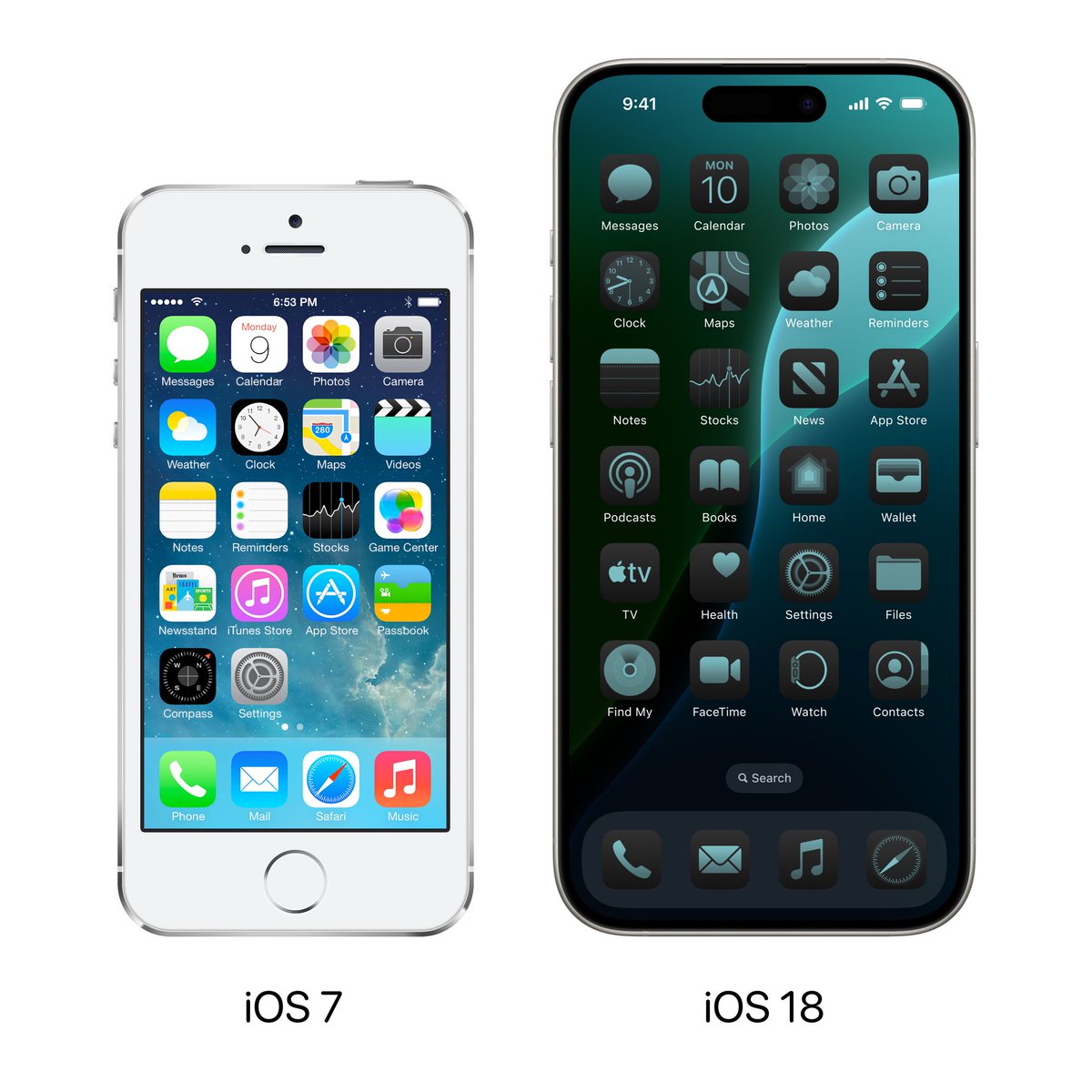 11 عاما من تطور #iOS
#apple